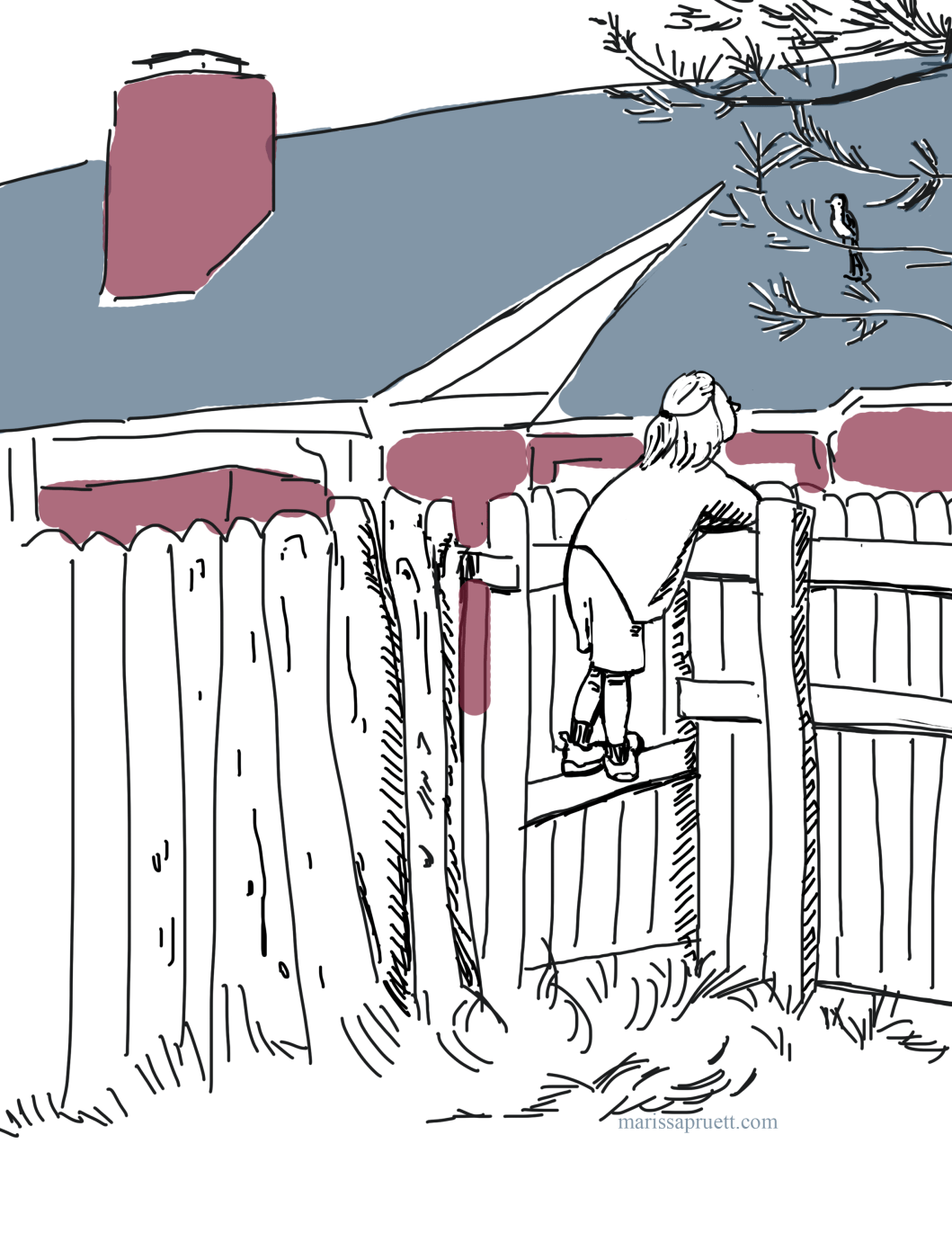 girl on fence3